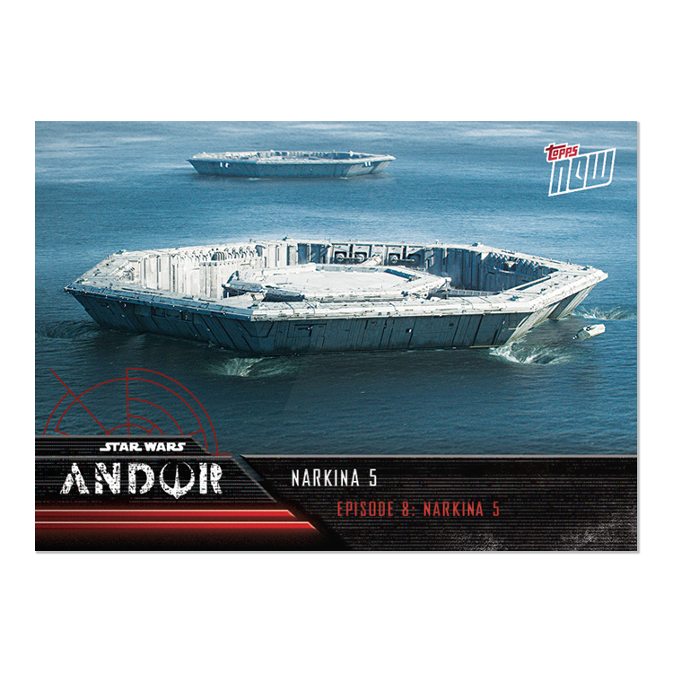 2022 TOPPS NOW Star Wars: Andor Episode 8 - 5 Card Set - PR: 718 - Image 4