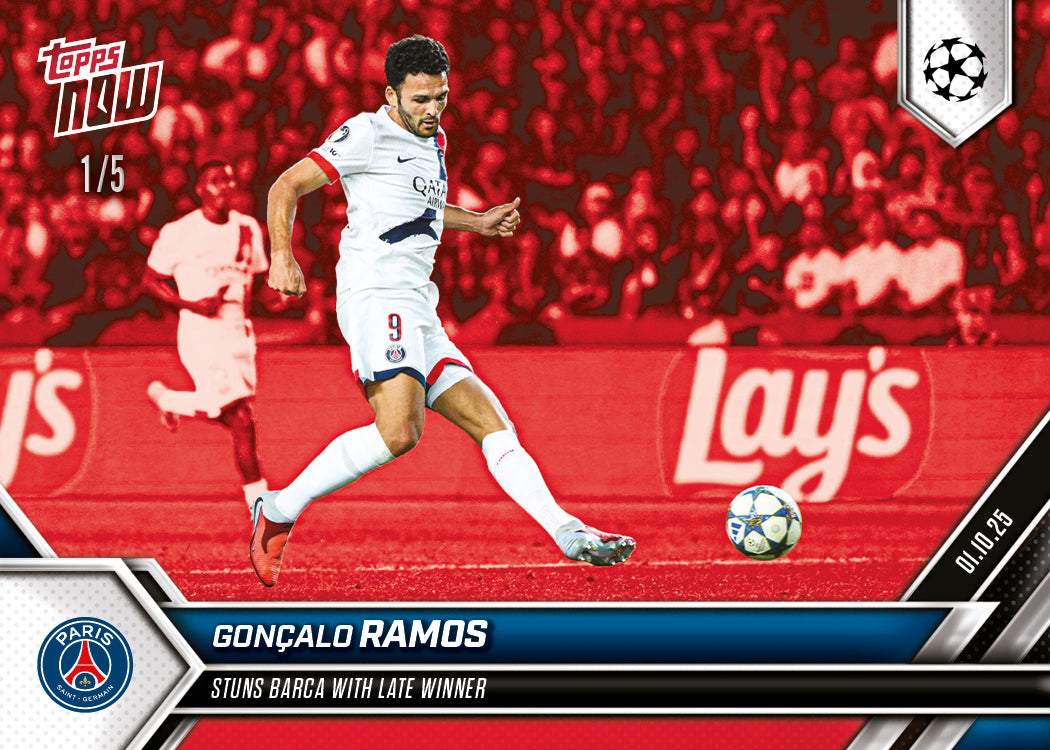 Gonçalo Ramos - 2025-26 UCL Topps NOW - Card 29 - Image 3