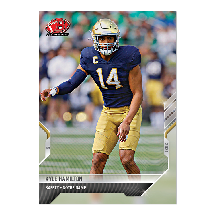 2-Card Bundle - 2021 Bowman NEXT TOPPS NOW Football - Cards #5-6 - Image 3