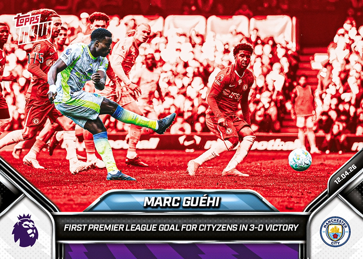 Marc Guéhi - 2025-26 Premier League Topps NOW - Card 170 - PR: 278 - Image 3