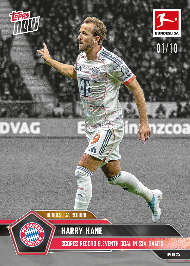 Harry Kane - 2025-26 Bundesliga Topps NOW - Card 39 - PR: 329 - Image 4