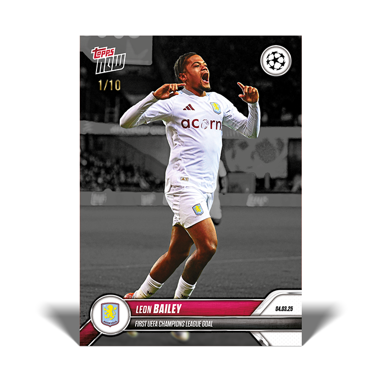 Leon Bailey - 2024-25 UCL Topps NOW Card 111 - PR: 168 - Image 5