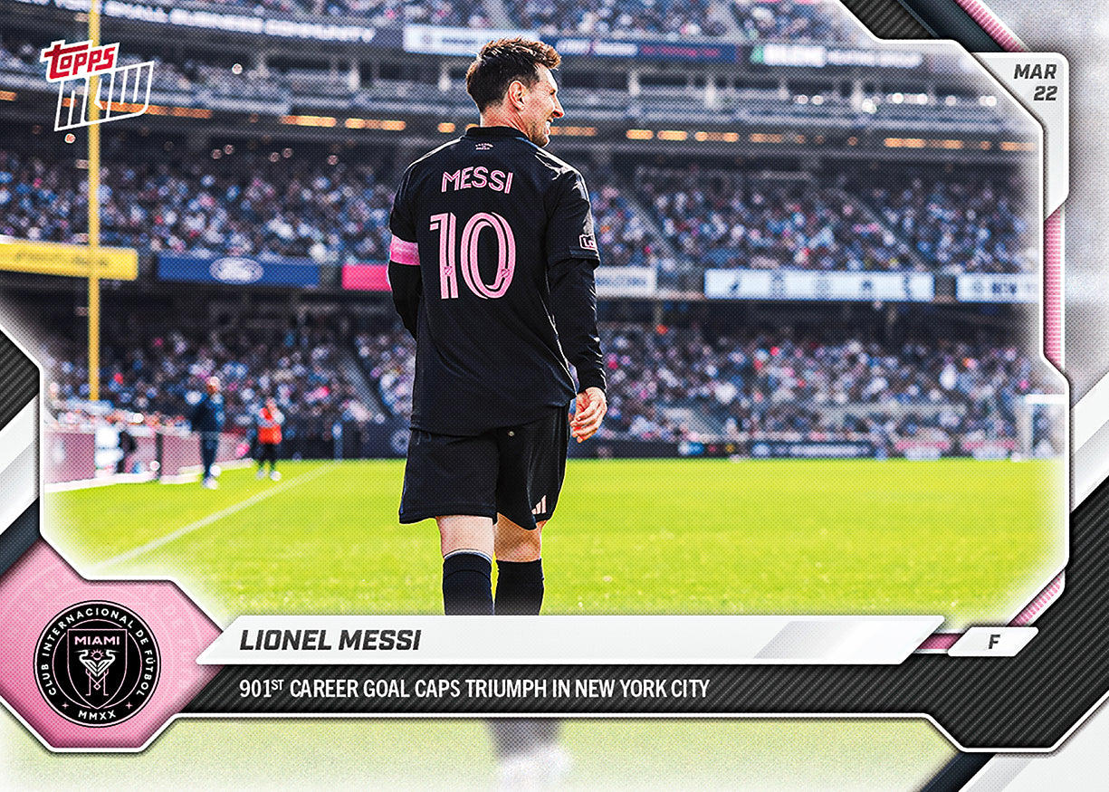 Lionel Messi - 2026 MLS Topps NOW - Card 18 - PR: 4819 - Image 2