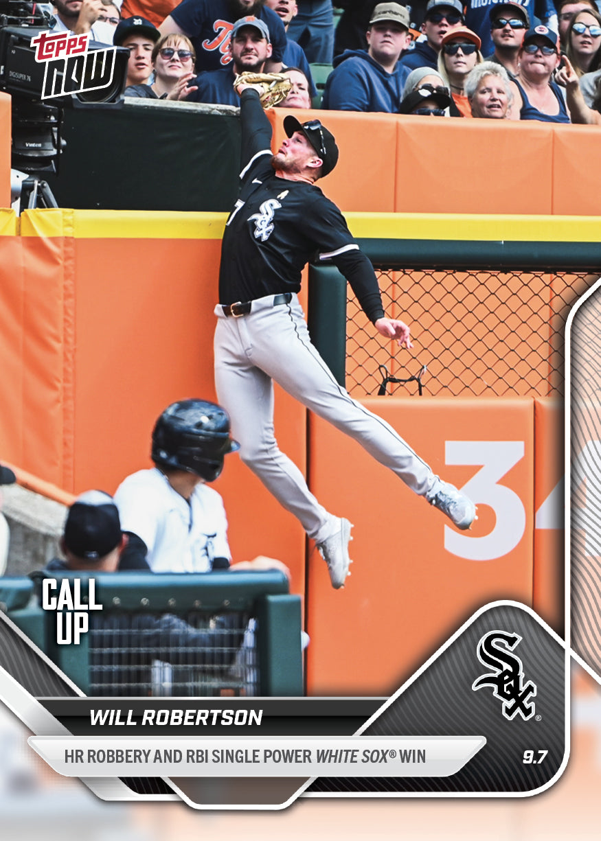 Will Robertson - 2025 MLB Topps NOW - Card 673 - PR: 540