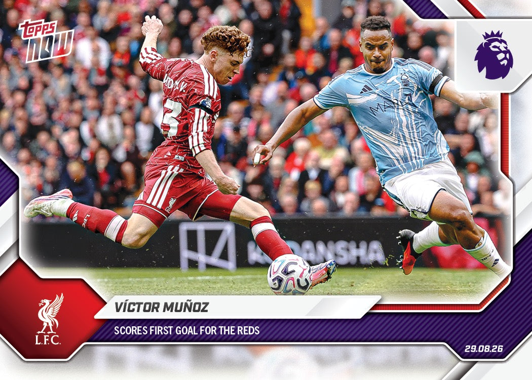Victor Munoz - 2026-27 Premier League Topps NOW - Card 13