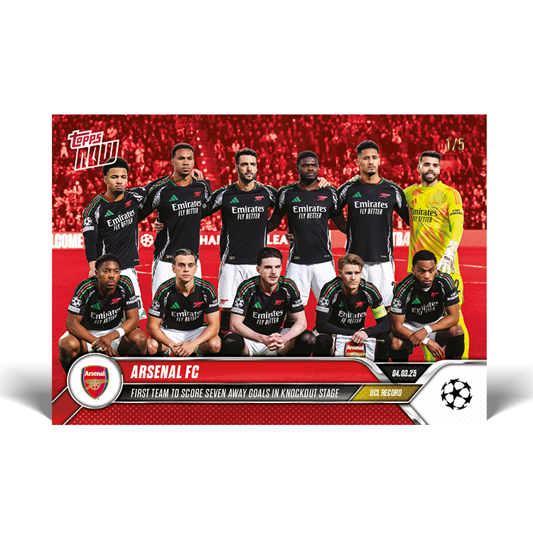 Arsenal FC - 2024-25 UCL Topps NOW Card 115 - PR: 776 - Image 3