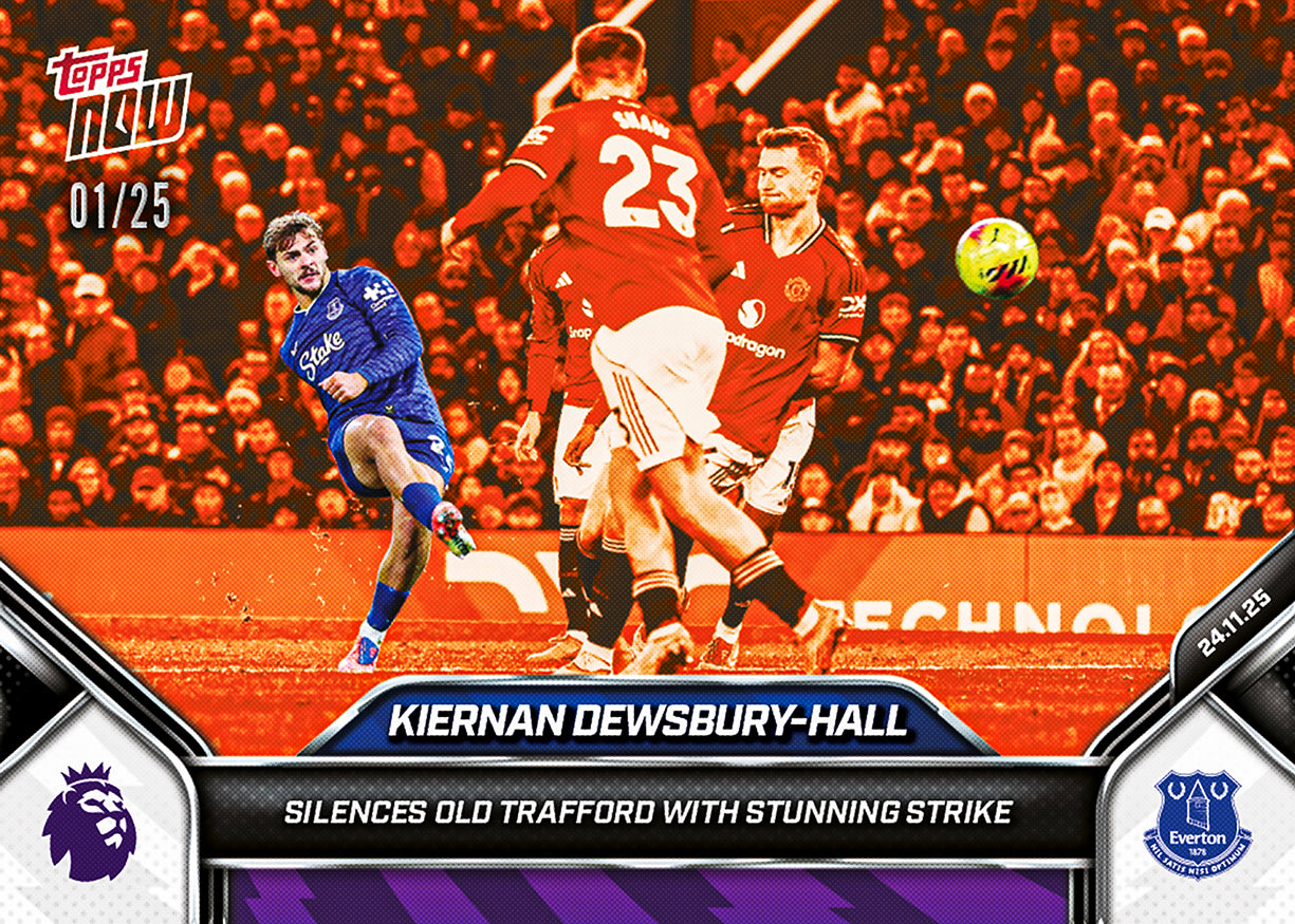 Kiernan Dewsbury-Hall - 2025-26 Premier League Topps NOW - Card 63 - PR: 264 - Image 5