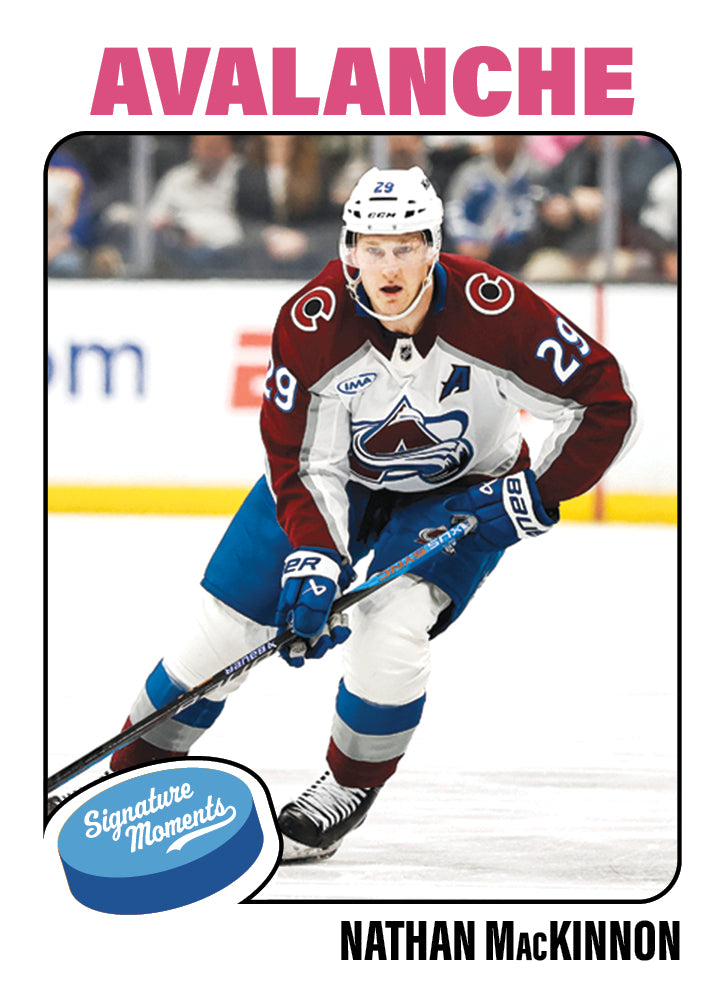 Nathan MacKinnon - 2025-26 NHL Topps NOW - Sticker # 2 Pack - PR: 225 - Image 2