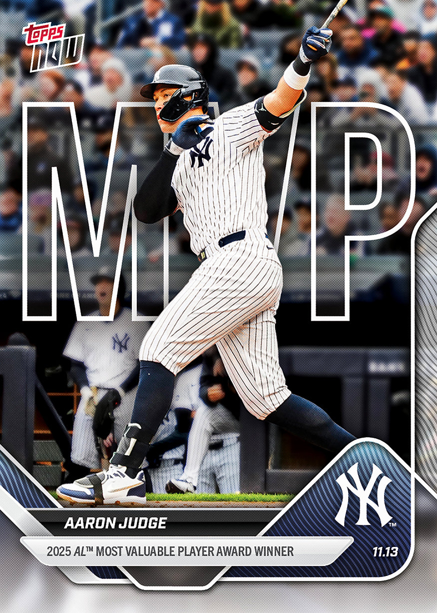 Aaron Judge - 2025 MLB Topps NOW - Card OS-8 - PR: 25,144