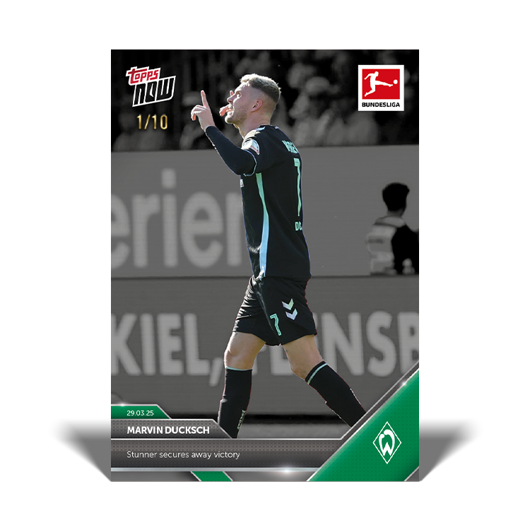 Marvin Ducksch - 2024-25 Bundesliga Topps NOW Card 150 - PR: 241 - Image 5