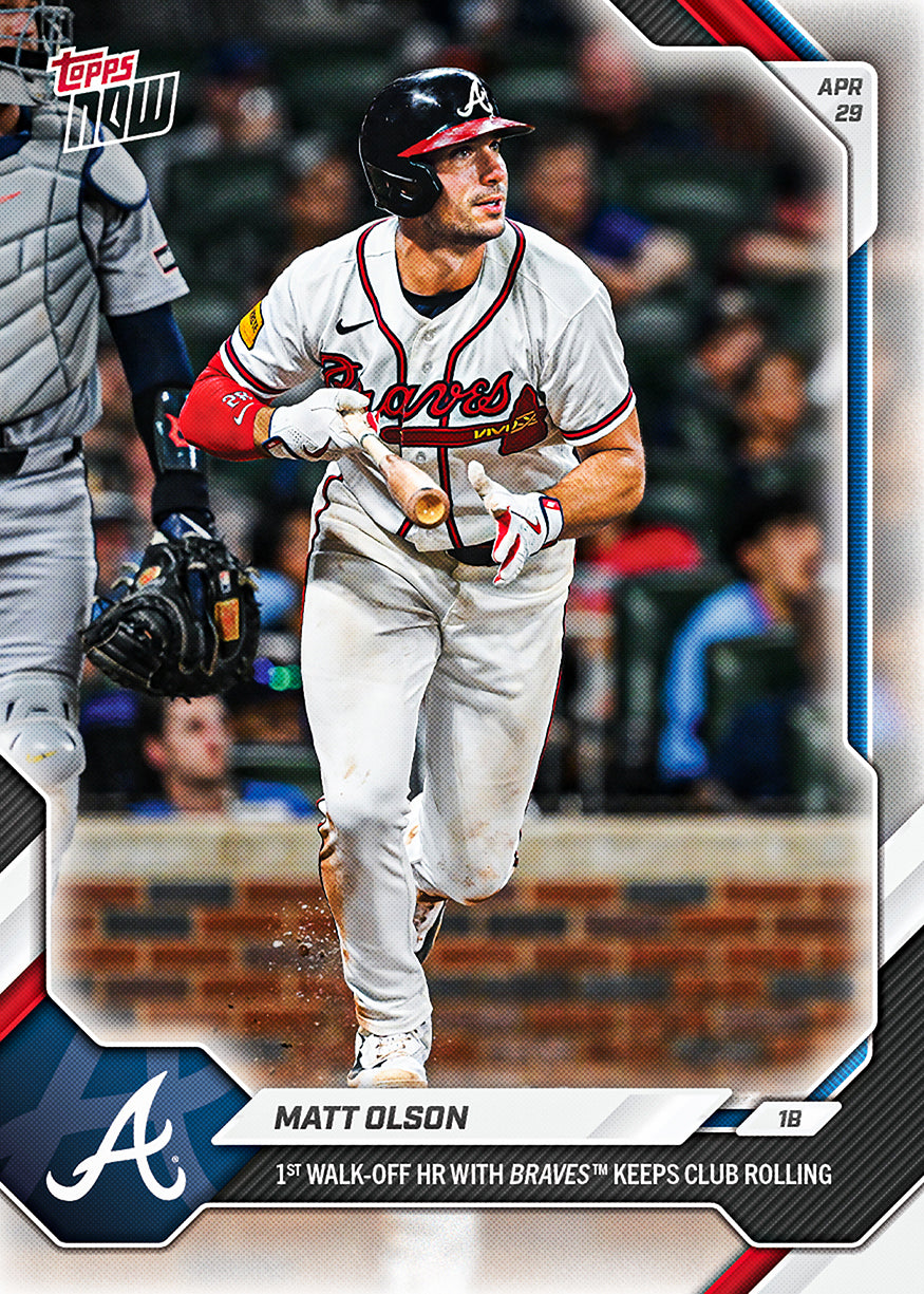 Matt Olson - 2026 MLB Topps NOW - Card 140 - PR: 710