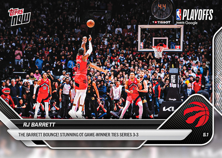 RJ Barrett - 2025-26 NBA Topps NOW - Card 288 - PR: 690