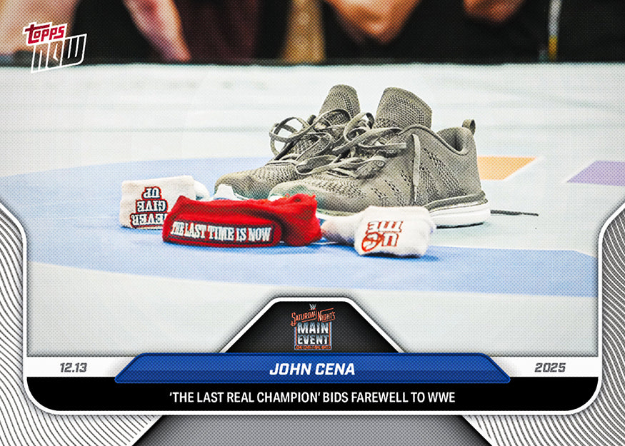 John Cena - 2025 WWE Topps NOW - Card 137 - PR: 40796 - Image 5