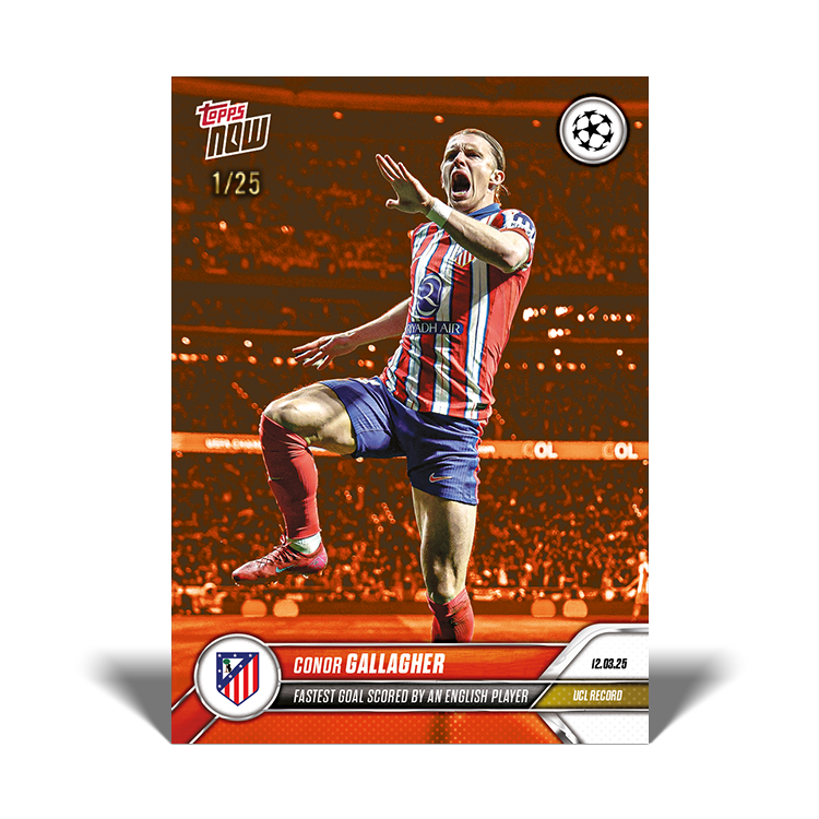 Conor Gallagher - 2024-25 UCL Topps NOW Card 128 - PR: 205 - Image 6