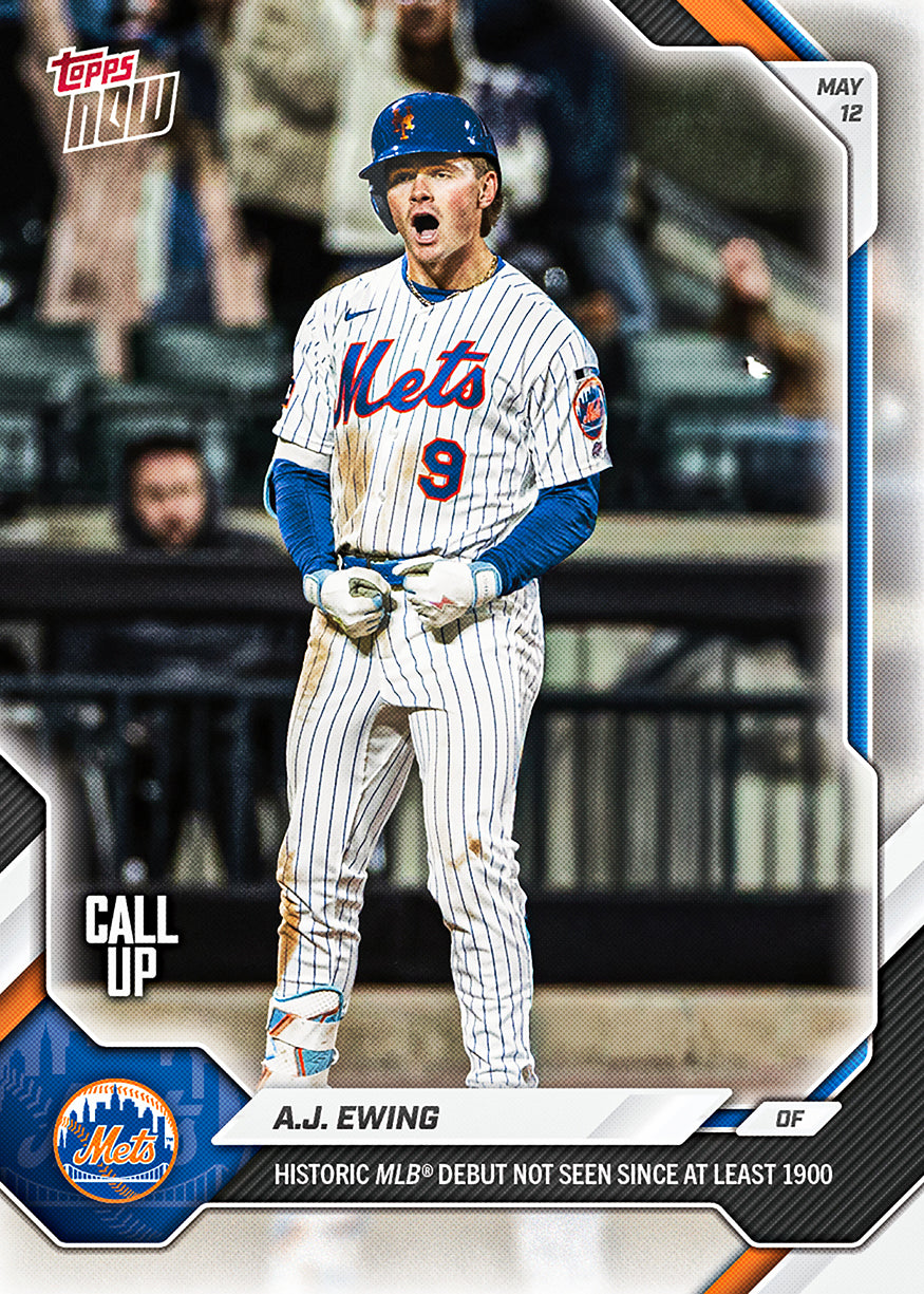 A.J. Ewing - 2026 MLB Topps NOW - Card 193 - PR: 6311 - Image 2