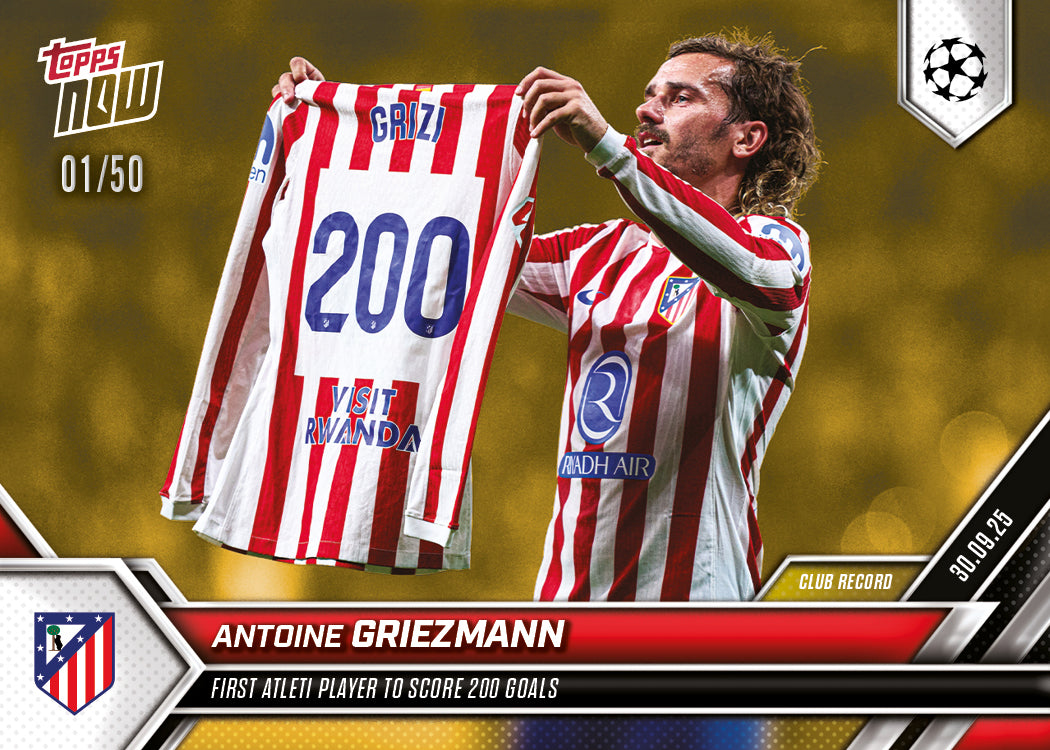 Antoine Griezmann - 2025-26 UCL Topps NOW - Card 25 - PR: 1683 - Image 7
