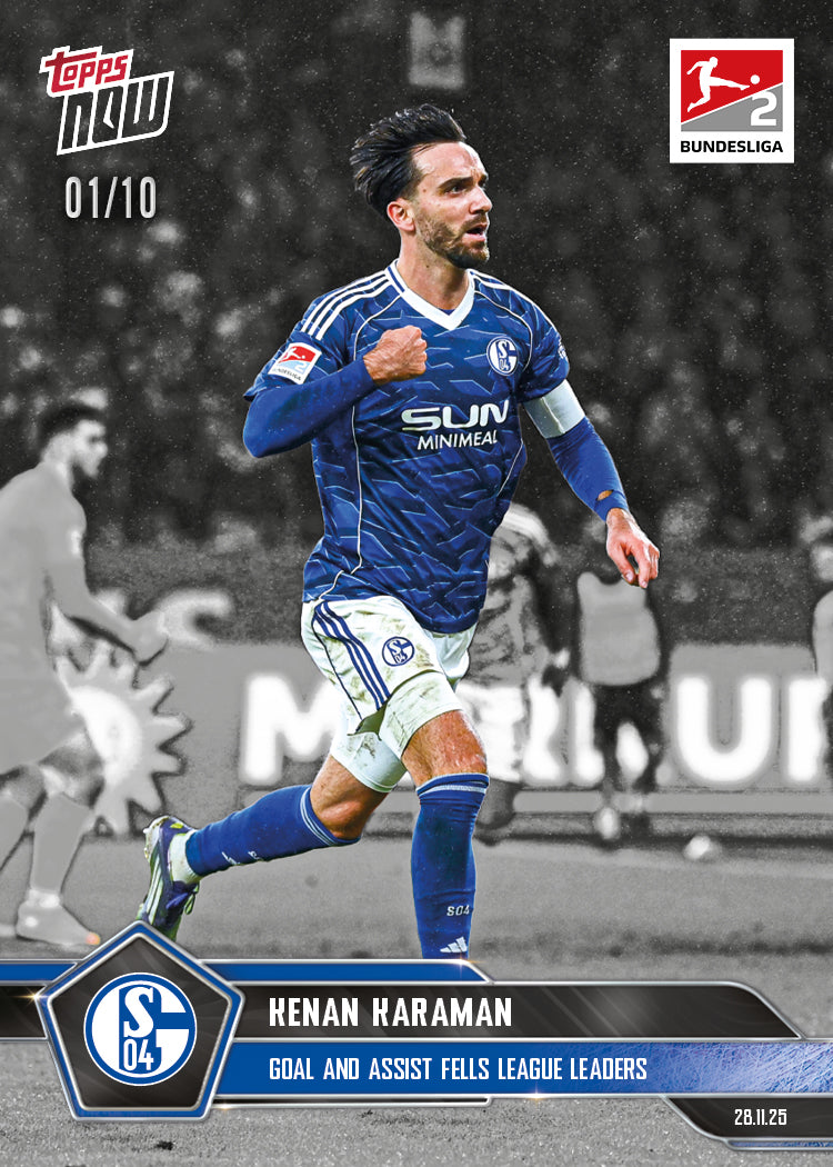 Kenan Karaman - 2025-26 Bundesliga Topps NOW - Card 69 - PR: 410 - Image 4