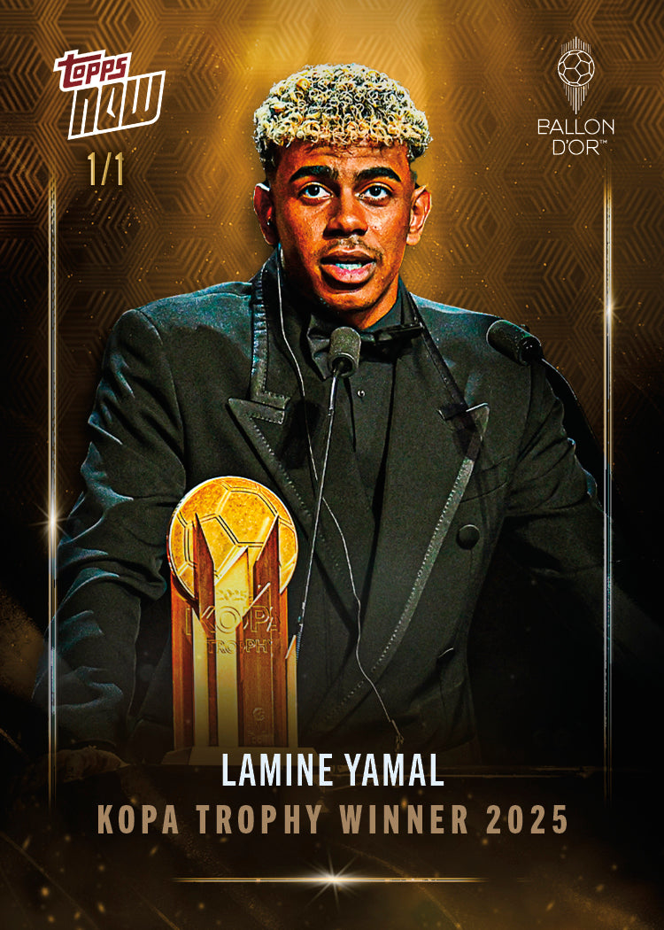 Lamine Yamal - 2025 Ballon d'Or Topps NOW - Card 6 - LOOK FOR AUTO & RELICS - PR: 13882 - Image 8