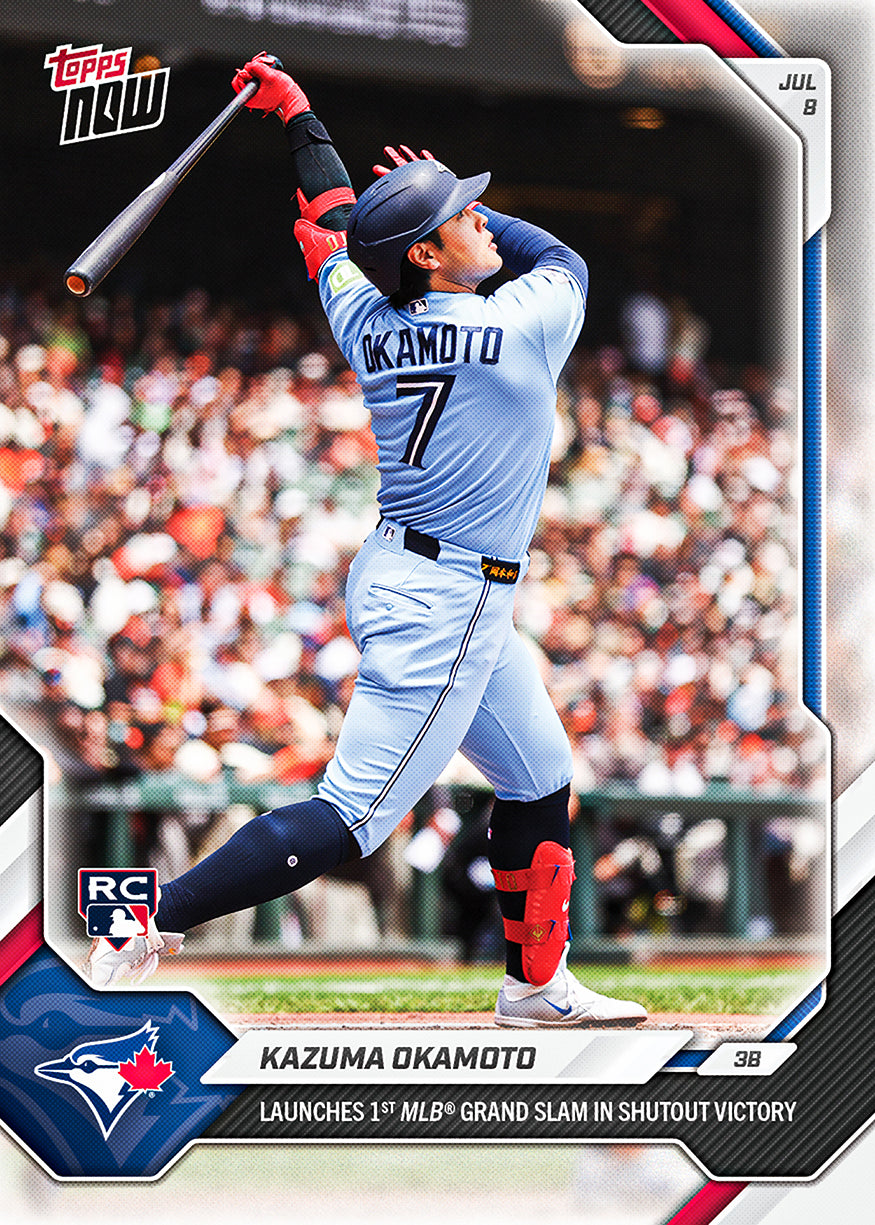 Kazuma Okamoto - 2026 MLB Topps NOW - Card 430 - PR: 5140