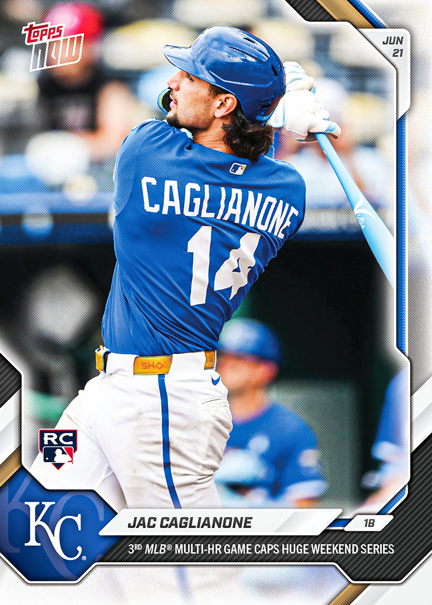 Jac Caglianone - 2026 MLB Topps NOW - Card 364 - PR: 1810