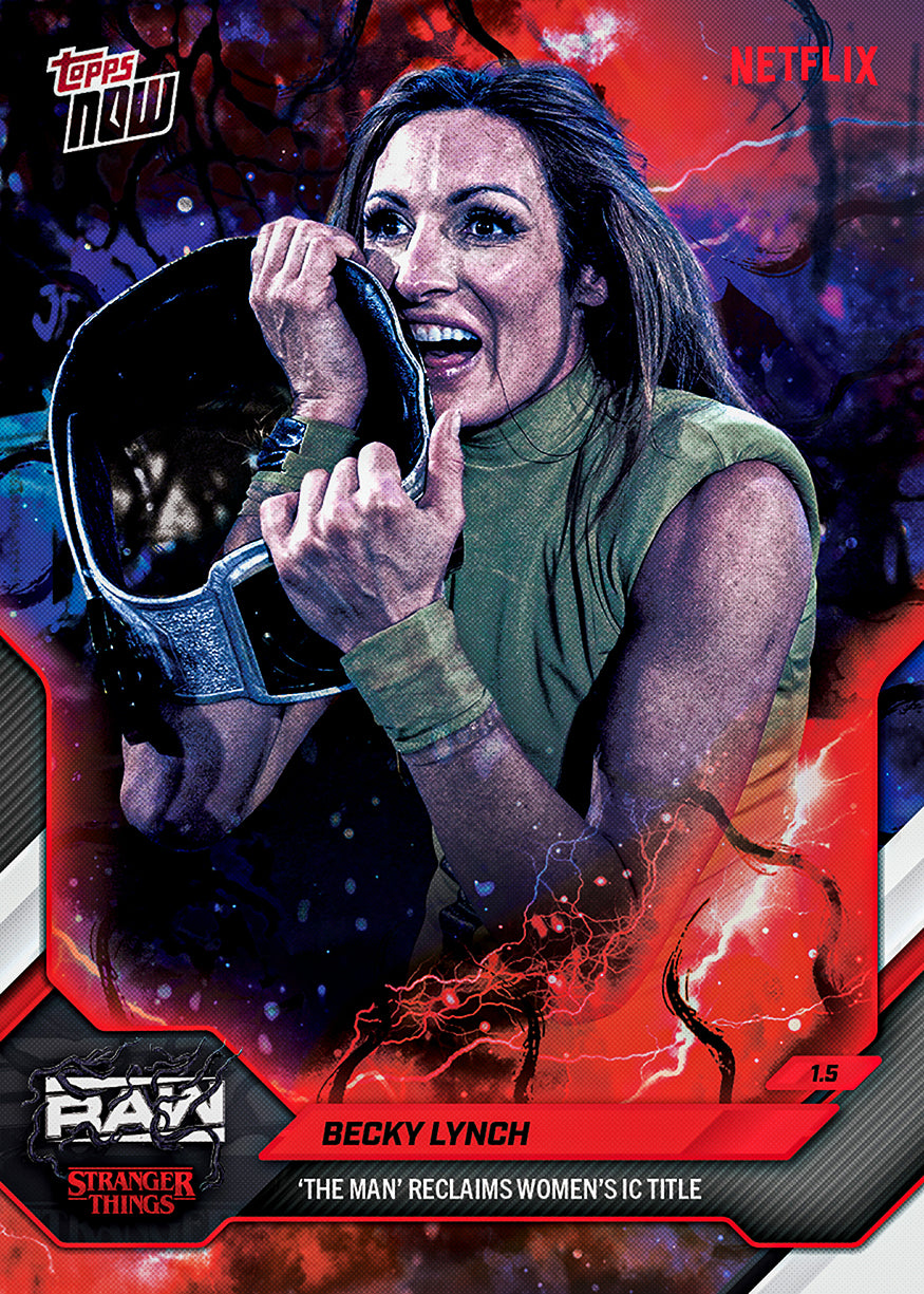 Becky Lynch - 2026 WWE Topps NOW - Card 4 - PR: 1369 - Image 2