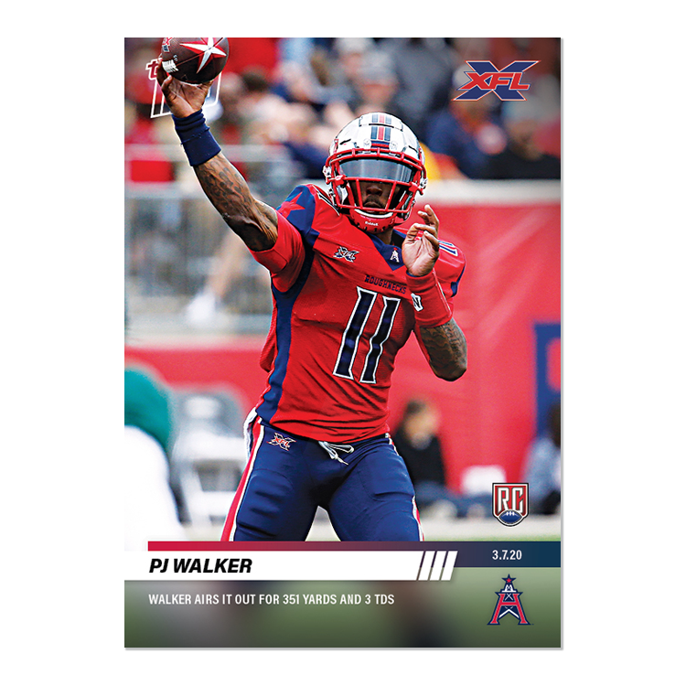 5-Card Bundle - XFL TOPPS NOW Cards 26-30 - Image 3