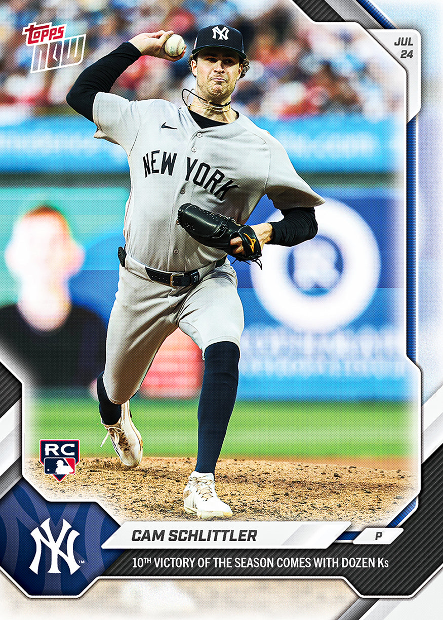 Cam Schlittler - 2026 MLB Topps NOW - Card 483 - PR: 3251