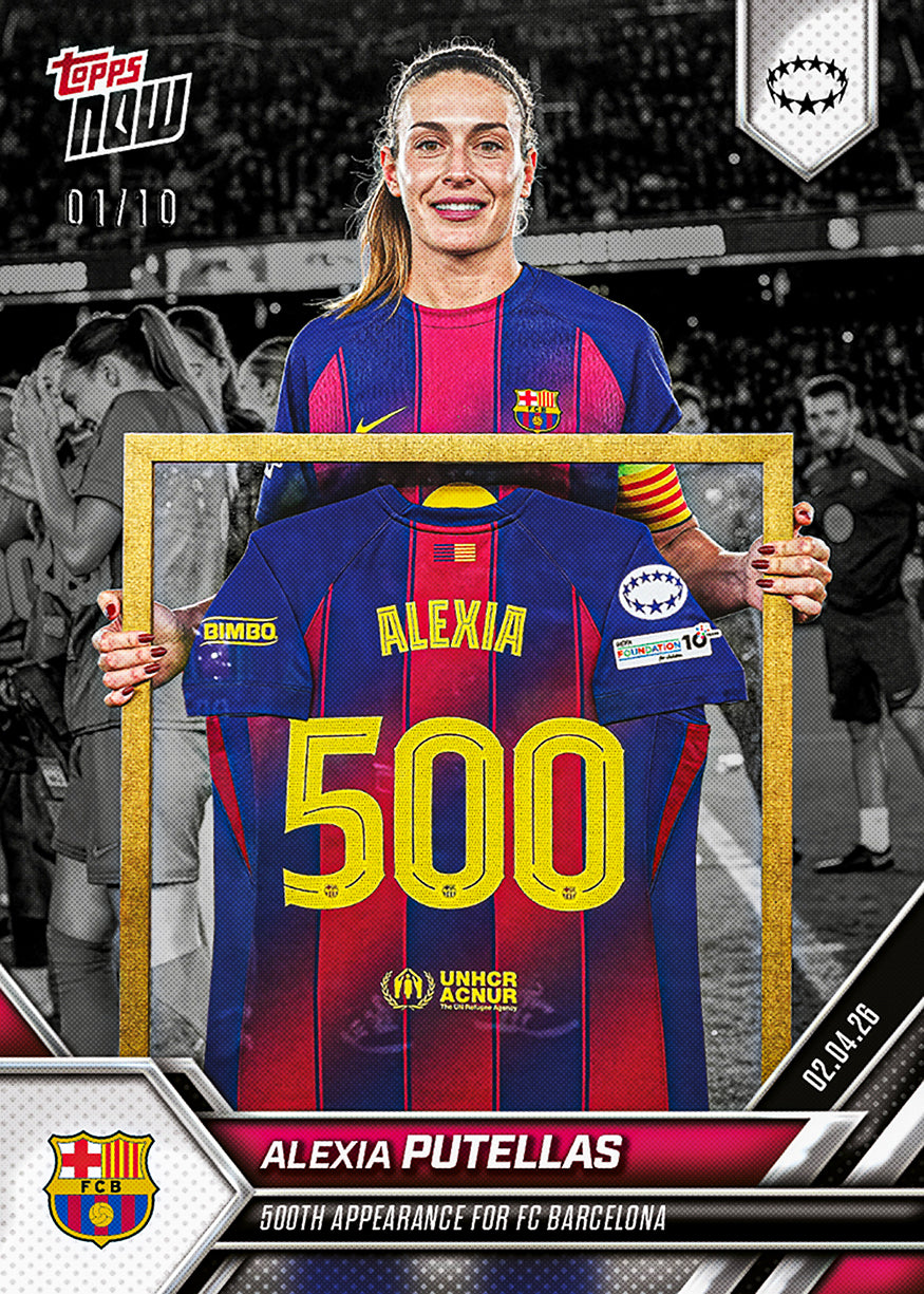 Alexia Putellas - 2025-26 UWCL Topps NOW - Card 26 - PR: 2080 - Image 5