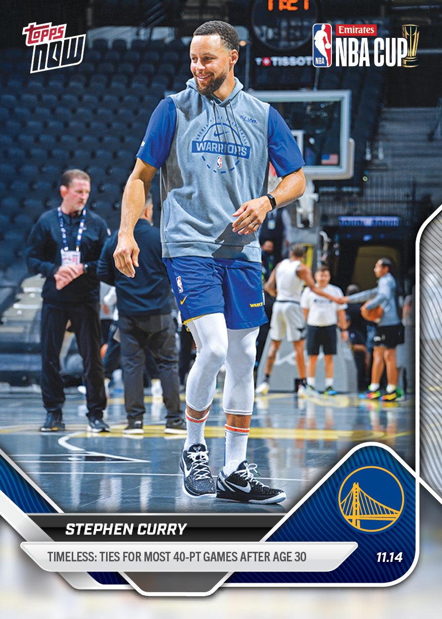 Stephen Curry - 2025-26 NBA Topps NOW - Card 55 - PR: 4008 - Image 2