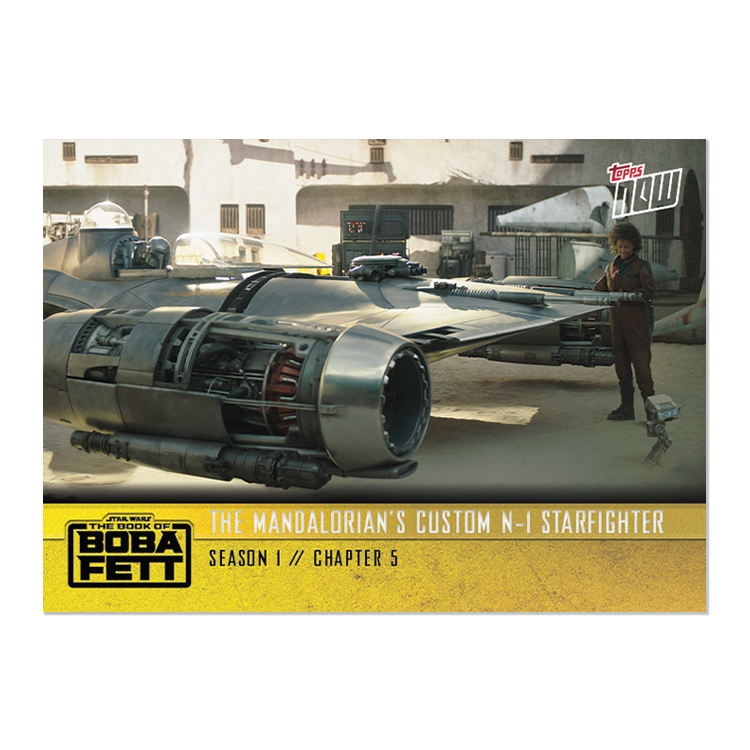 2022 Star Wars TOPPS NOW - 5-Card Pack - Book of Boba Fett Chapter 5 - PR: 1769 - Image 8