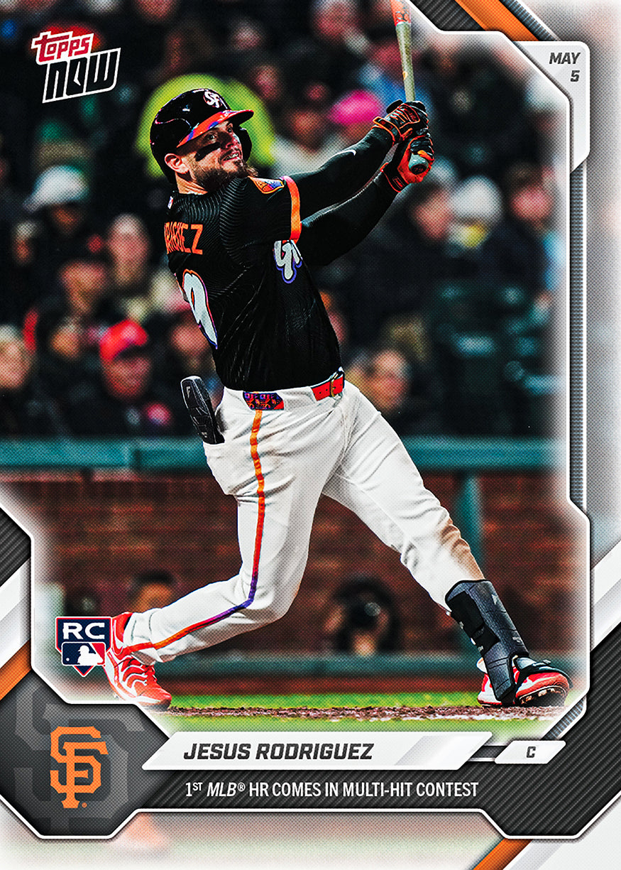 Jesus Rodriguez - 2026 MLB Topps NOW - Card 165 - PR: 856