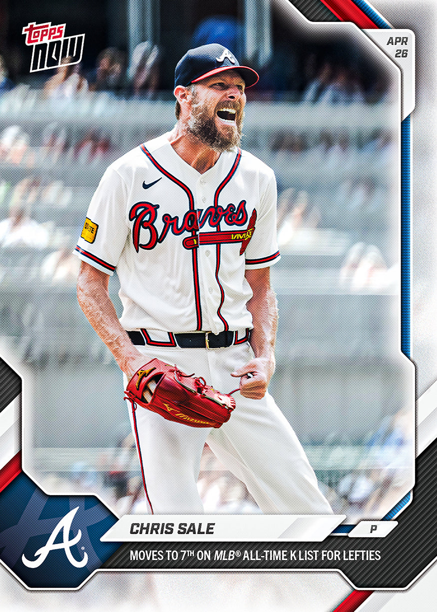 Chris Sale - 2026 MLB Topps NOW - Card 126 - PR: 651
