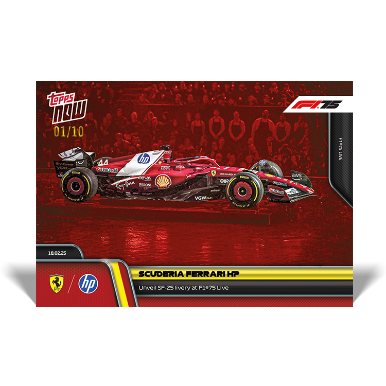 Scuderia Ferrari HP - 2025 Formula 1 Topps NOW - Card 1 - PR: 2205 - Image 4