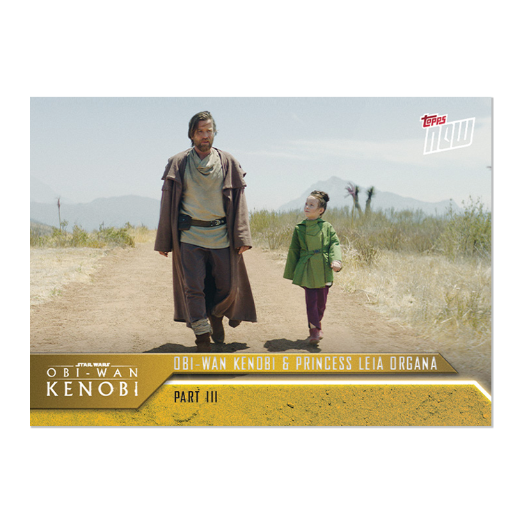 2022 Topps Now Star Wars: Obi-Wan Kenobi 5-Card Pack (Part III) - PR: 1330 - Image 4