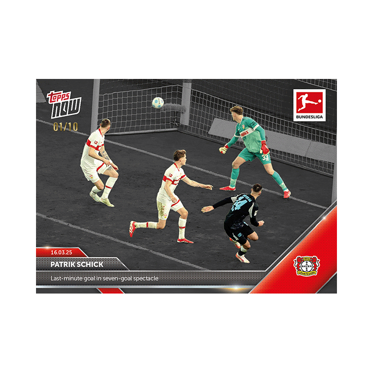 Patrik Schick - 2024-25 Bundesliga Topps NOW Card 147 - PR: 66 - Image 5