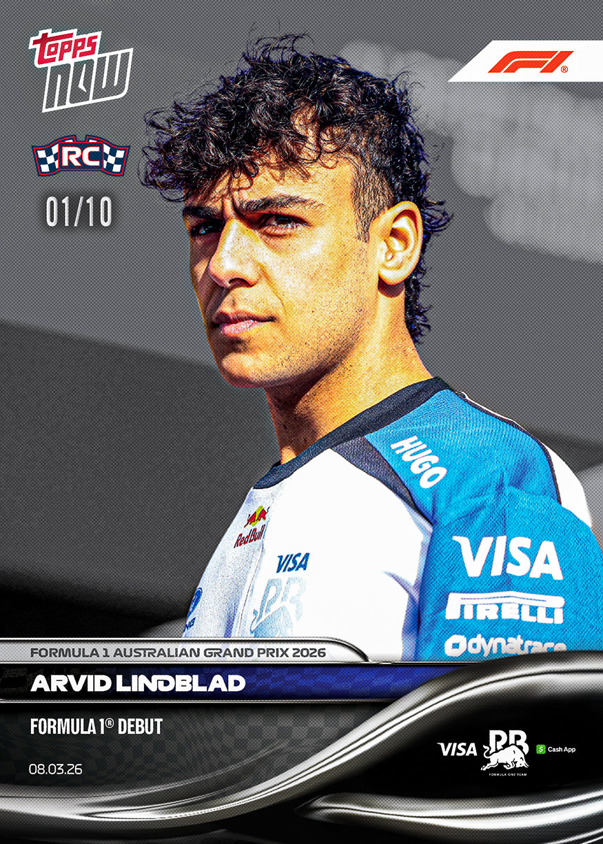 Arvid Lindblad - 2026 Formula 1 Topps NOW - Card 12 - PR: 6075 - Image 5