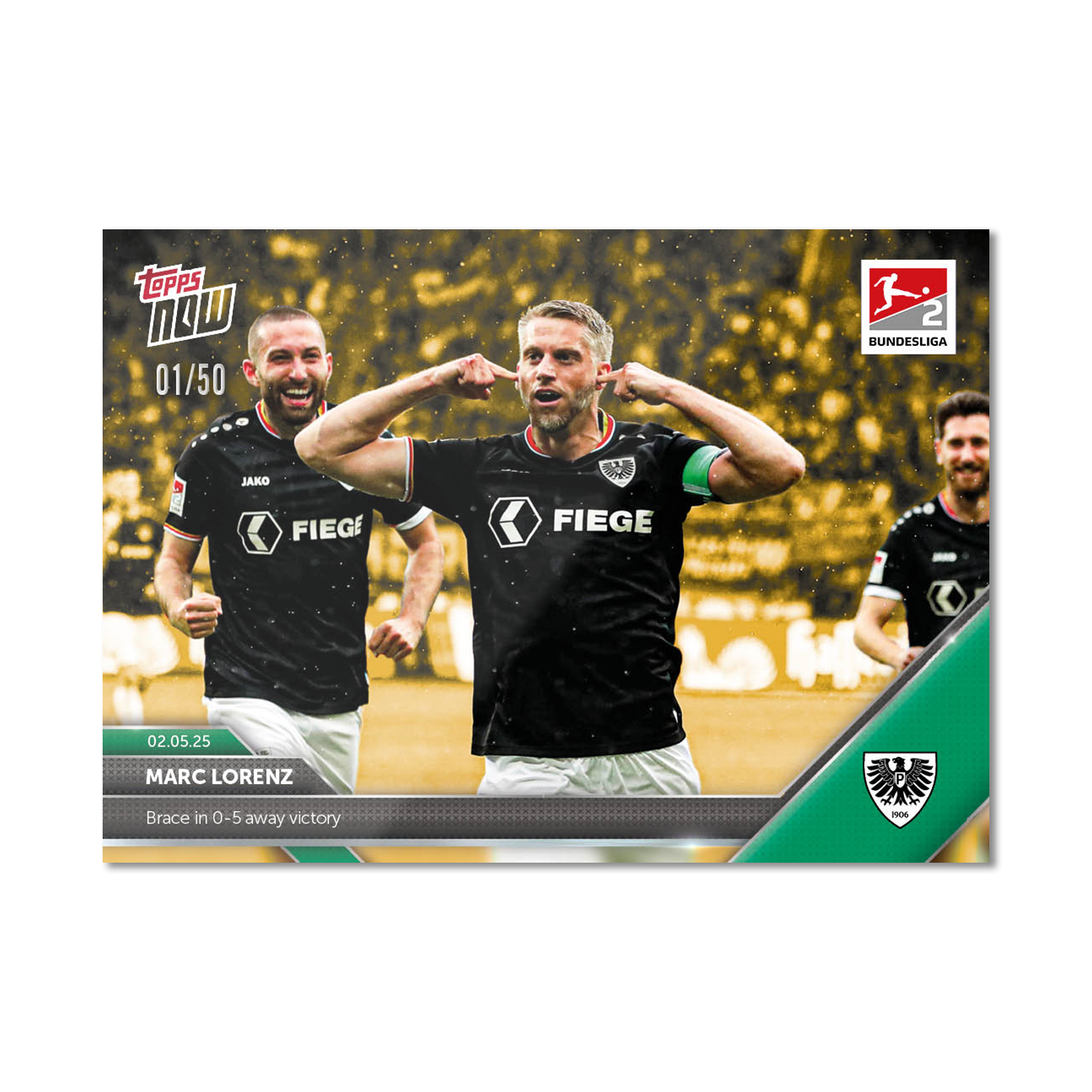 Marc Lorenz - 2024-25 Bundesliga Topps NOW - Card 177 - PR: 36 - Image 6