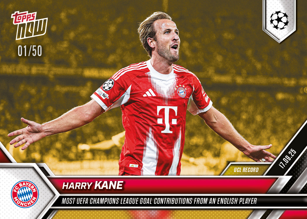 Harry Kane - 2025-26 UCL Topps NOW - Card 17 - PR: 492 - Image 7