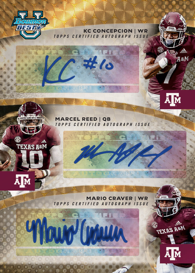 2025 Bowman University Best Football - Hobby Box - Image 9