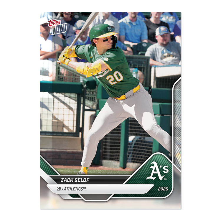 2025 Athletics MLB Topps NOW Road To Opening Day 11-Card Team Set - PR: 395 - Image 3