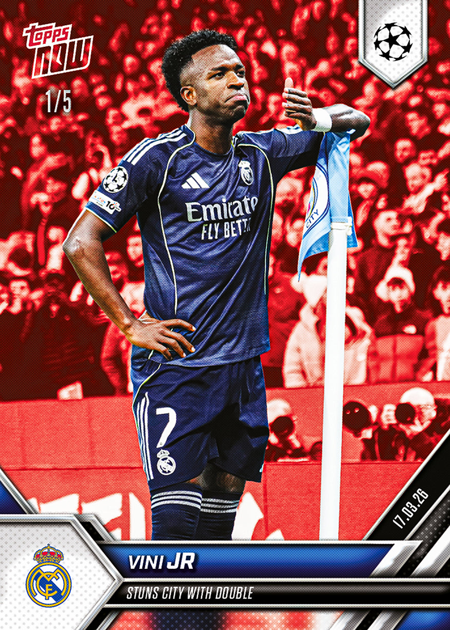 Vini Jr - 2025-26 UCL Topps NOW - Card 107 - PR: 799 - Image 3