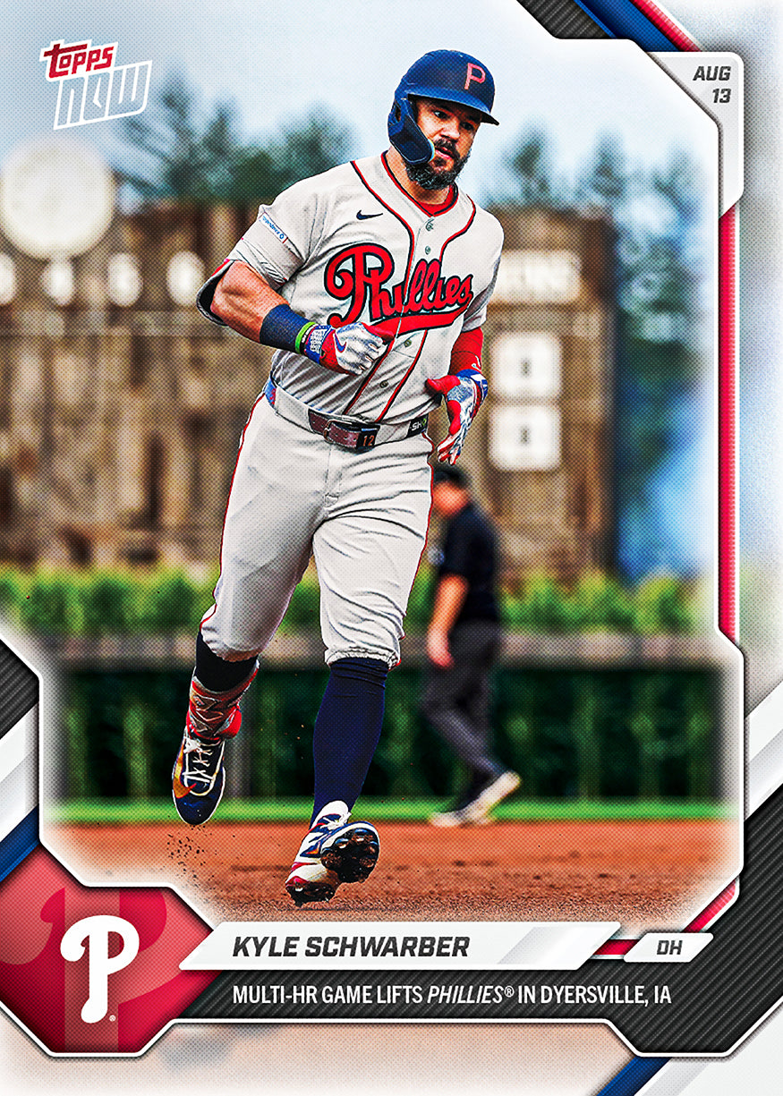 Kyle Schwarber - 2026 MLB Topps NOW - Card 551 - PR: 4921