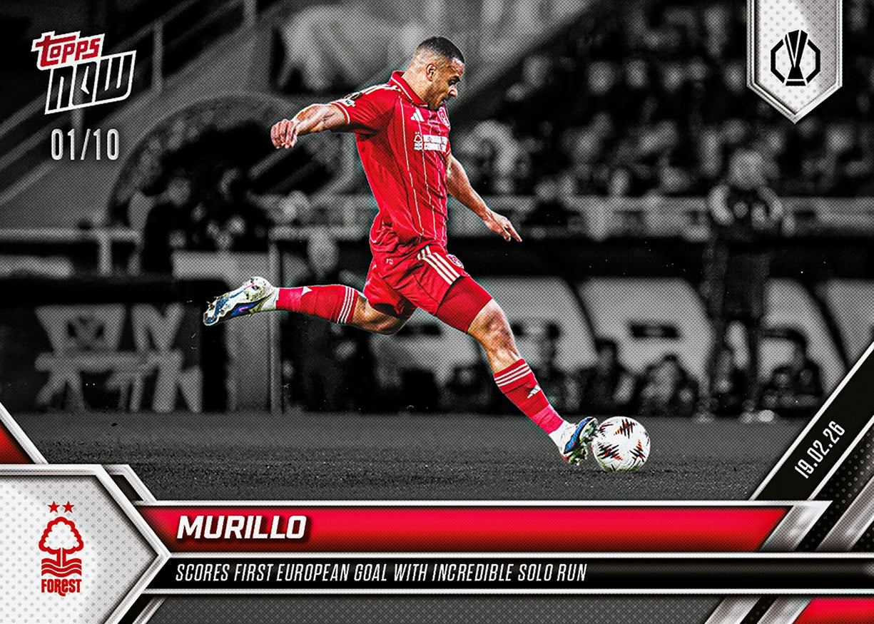 Murillo - 2025-26 UEL Topps NOW - Card 19 - PR: 153 - Image 4