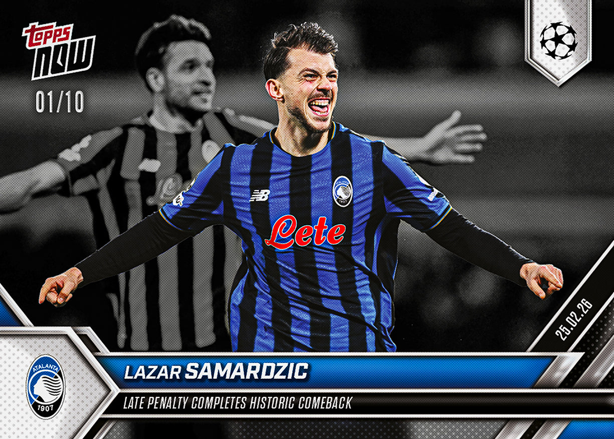 Lazar Samardzic - 2025-26 UCL Topps NOW - Card 97 - PR: 111 - Image 4
