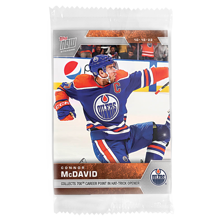 2022-23 NHL TOPPS NOW 5-Sticker Pack - Stickers #1-9 - Image 7