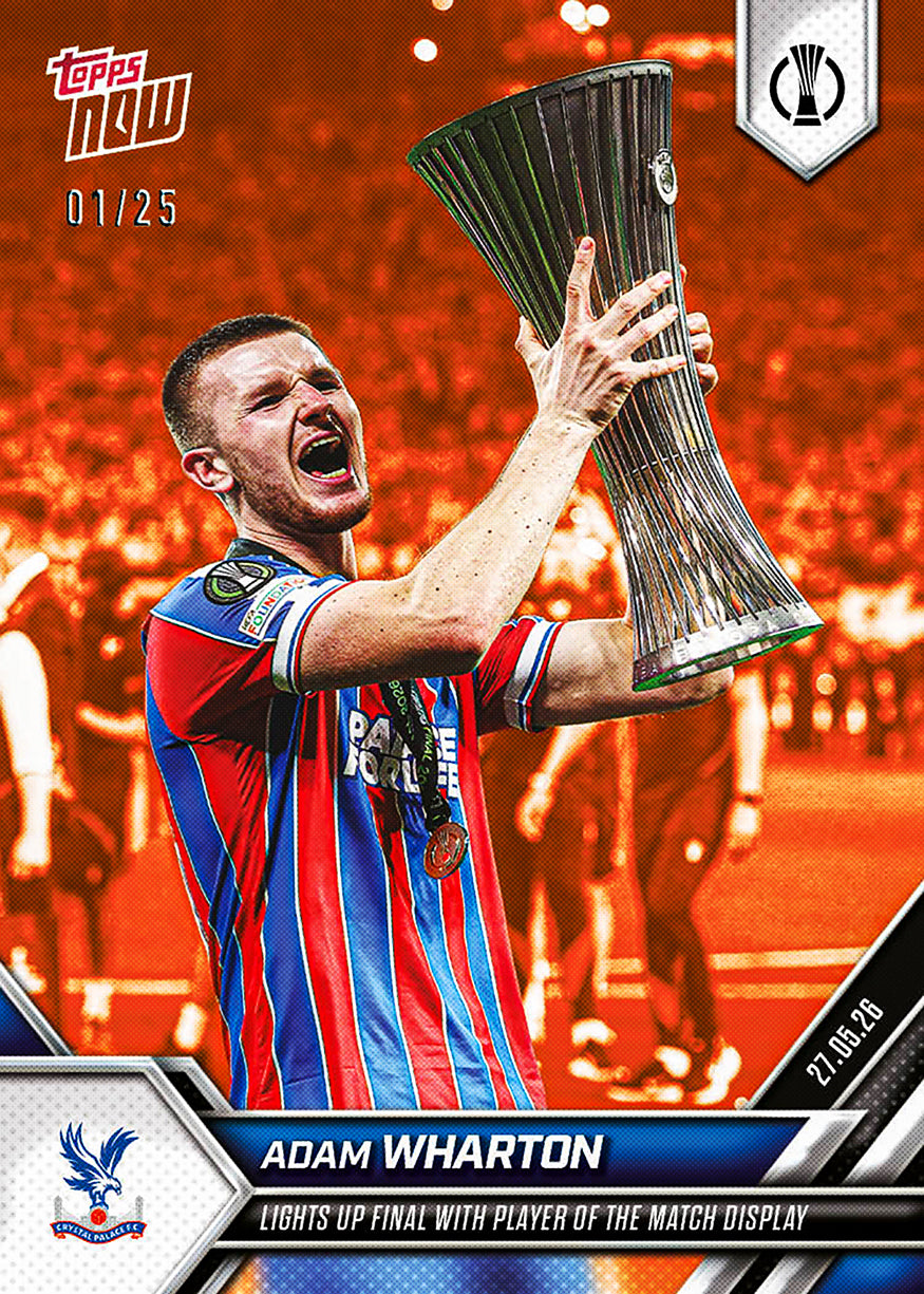 Adam Wharton - 2025-26 UECL Topps NOW - Card 14 - PR: 902 - Image 7