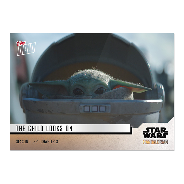 Star Wars: The Mandalorian TOPPS NOW 5-Card Pack - S1 : Chapter 3 - Print Run: 1315 - Image 4