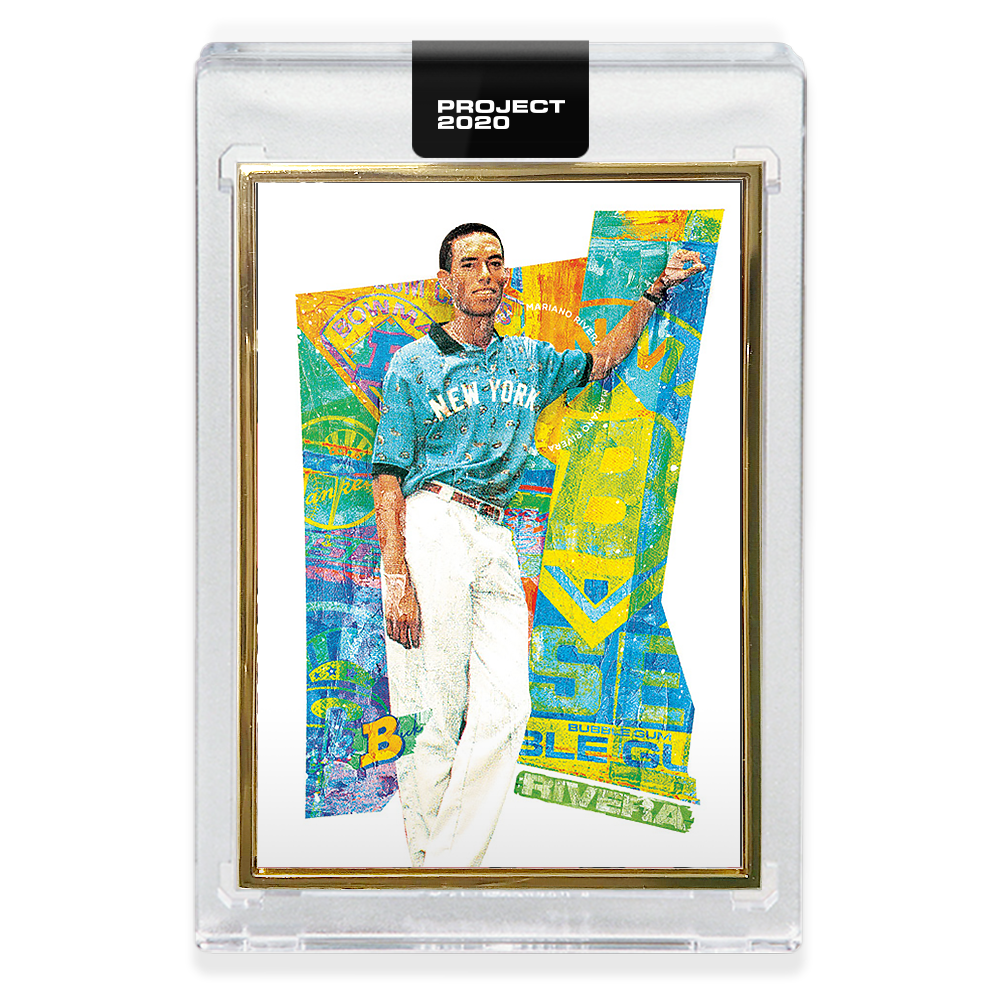 Topps PROJECT 2020 Card 179 - 1992 Mariano Rivera by Tyson Beck - Print Run: 3154 - Image 2