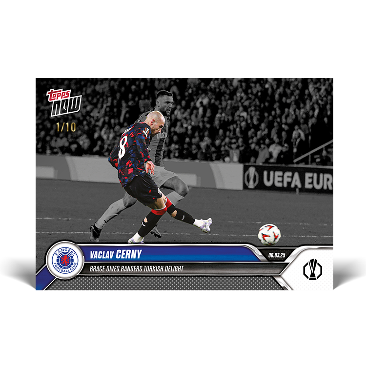 Vaclav Cerny - 2024-25 UEL TOPPS NOW Card 22 - PR: 80 - Image 5