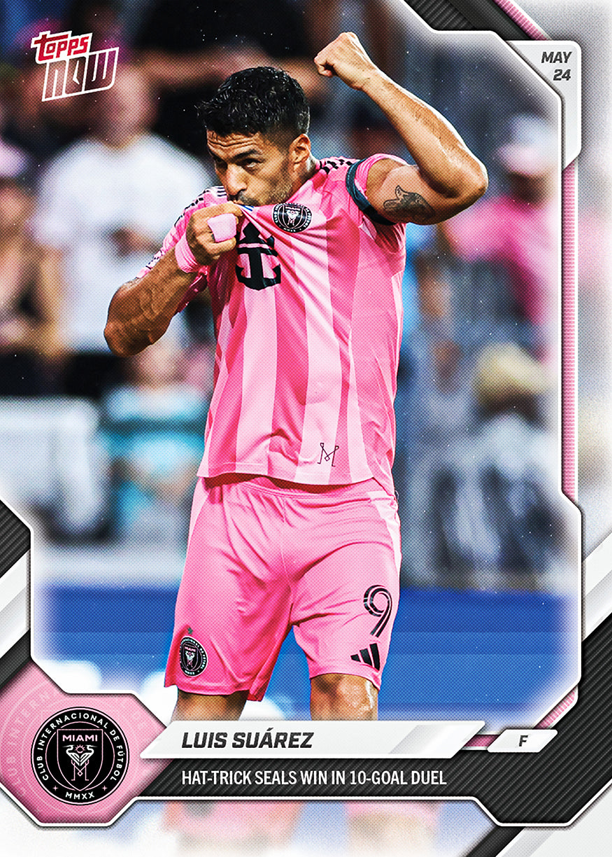 Luis Suárez - 2026 MLS Topps NOW - Card 51 - PR: 194